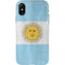 Argentina Flag Distressed iPhone X Pro Case